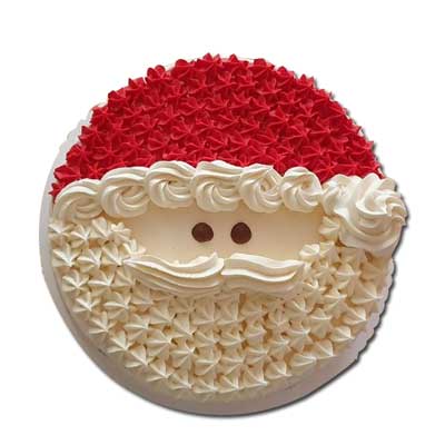 "Delicious Santa cake -1.5 kg - Click here to View more details about this Product